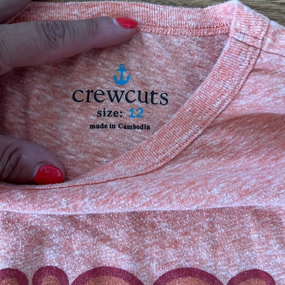 Boys Crewcuts long sleeve message tee. Size 12. Thanksgiving. - Picture 3 of 3